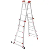 Hailo M80 4x5 Telescopische Ladder