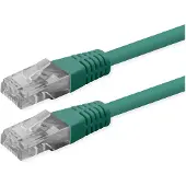 Roline Patchkabel Cat.6 (klasse E), UTP, PoE, groen, 5 meter