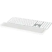 Leitz 65240085 Polssteun voor toetsenbord, Ergo Cosy, grijs