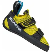 Scarpa - Kid's Reflex - Klimschoenen 35, geel/olijfgroen