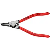 Knipex tang voor borgringen, conform DIN 5254 A, lengte 140 mm, diameter 10,0-25,0 mm, zwart gehard en gepolijst - 46 11 A1 SB