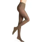 Falke Pure Matt eenkleurig materiaal ondoorzichtig 50 DEN panty dames groen - maat L