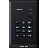 ISTORAGE diskAshur3 HDD, 1 TB, 2,5", 3.2 Gen 1 (3.1 Gen 1), zwart