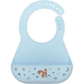 Mepal Forest Friends Slab Blauw blauw Kunststof Slabbetje
