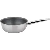 Spring Sauteerpan VULCANO CLASSIC 20 cm met antiaanbaklaag INDUCTIE, Pan + steelpan, Zwart