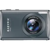 Easypix V48 Pocket Anthrazite Digitale camera 8 Mpix Antraciet Geïntegreerde accu, 4K video, Full-HD video-opname, Met ingebouwde flitser