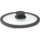 Berghoff Glazen deksel Stone+ 24cm - Grijs -