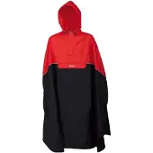 PRO-X elements Fietsponcho Trento Polyamide Rood/antraciet Maat M/l