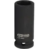 Ks Tools 1.1/2" zeshoekige krachtaansluiting, lang, 75 mm (515.2170)