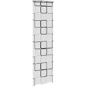 vidaXL Douchegordijn, 100x240 cm, stofbreedte 96 cm