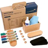 Legamaster WOODEN accessories starter kit for whiteboard