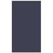 vidaXL Rolgordijn verduisterend 130x210 cm stofbreedte 126,6 cm blauw