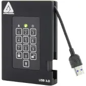 Apricorn Aegis Padlock Fortress - Disque SSD - 256 Go - USB 3.0