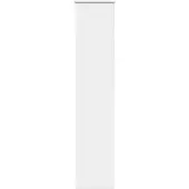 vidaXL Rolgordijn verduisterend 60x210cm stofbreedte 55,7 cm wit
