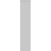 vidaXL Verduisteringsgordijn, lichtgrijs, 50x230 cm, stofbreedte 45,7 cm