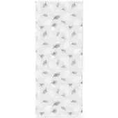 vidaXL Doucherolgordijn 90x240 cm stofbreedte 86 cm
