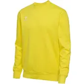 Hummel Sportsweatshirt 'GO 2.0' geel / wit