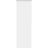 vidaXL Verduisteringsgordijn, wit, 70x230 cm, stofbreedte 65,7 cm, polyester