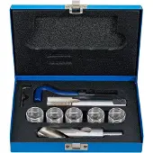 Bgs Kranen, Schroefdraadreparatieset M24 x 2.0 9 stuks.