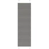 vidaXL Plissé rolgordijn 60x200 cm stofbreedte 59,4 cm antraciet