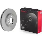 Brembo Remschijf 09D54923 voorkant, geventileerd, sterk gecarboniseerd, 1 Stuk