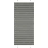vidaXL Plissé rolgordijn 100x200 cm stofbreedte 99,4 cm antraciet