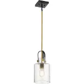 Kichler LED Hanglamp Kitner | 1X E27 Max 60W | Dimbaar | Natural Brass