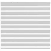 vidaXL Zebra rolgordijn 160x100 cm stofbreedte 155,9 cm lichtgrijs