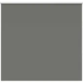 vidaXL Rolgordijn verduisterend 150x130 cm stofbreedte 146,6 cm grijs