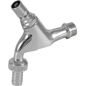 BPE Tapkraan met beluchter 1/2" keerklep, sleutelbediening