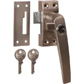 Dulimex DX - Raamboompje met cilinderslot - rechtshandig met nok - SKG* - zamac - rvs finish
