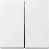 Gira Serienwipper IP44 026603, standaard uitvoering, 55 E2, zuiverwit, glanzend, artikelnummer 026603 (026603)