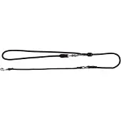 Hunter - Bicycle & Jogging Leash 10/170-250 - Hondenriem Länge max. 170 cm - Durchmesser 1,0 cm, zwart