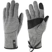 Buff - Merino Fleece Gloves - Handschoenen L, grijs