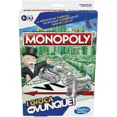 Hasbro Monopoly Compact, geschikt voor kinderen vanaf 6 jaar