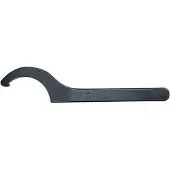 AMF ringsleutel met haak voor moeren, 68-75 mm, gehard en verchroomd, lengte 240 mm - 54676