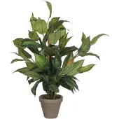 Mica Kunstplant Hosta in pot, hoogte 65 cm