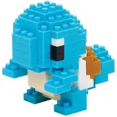 Nanoblock Squirtle, bouwset, vanaf 8 jaar, 120 onderdelen