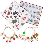 Martom Adventskalender sieraden armband cadeau goud hanger zelf maken