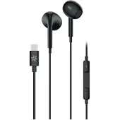 Celly UP1300TYPECBK, Kabel, Gesprekken/muziek, 20 - 20000 Hz, 50 g, Hoofdtelefoon met microfoon, Zwart