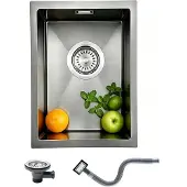 Merkloos Onderbouwspoel van 304 roestvrij staal voor de keuken