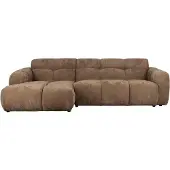 Housecraft living Vento hoekbank - bruin