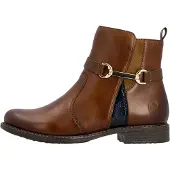 Rieker 74856 Enkellaarzen | Maat 37 Dames Cognac