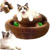 Merkloos Kattenkrabpaal, karton, omkeerbaar ontwerp, voor kat