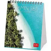 Legami – Bureaukalender 2027, "Vitamin Sea", 12 maanden, 5 cm