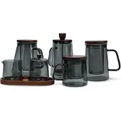 Salt & pepper Melkkan en Suikerpot Luma Grey 220 ml