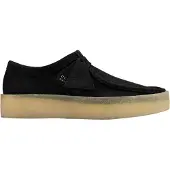 Clarks Originals Heren Wallabee Cup leren moc-toe bootschoenen (Zwart)