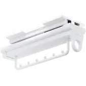 ATM Symphony Uittrekbare Kledinghanger voor Kast - Wit (350mm)