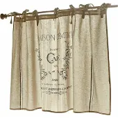 Loberon Schuifgordijn Girest beige
