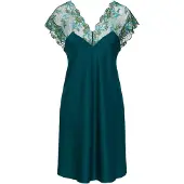 Lingadore Night Nachthemd 8502 | Maat: 3XL | Kleur: Pine Green
